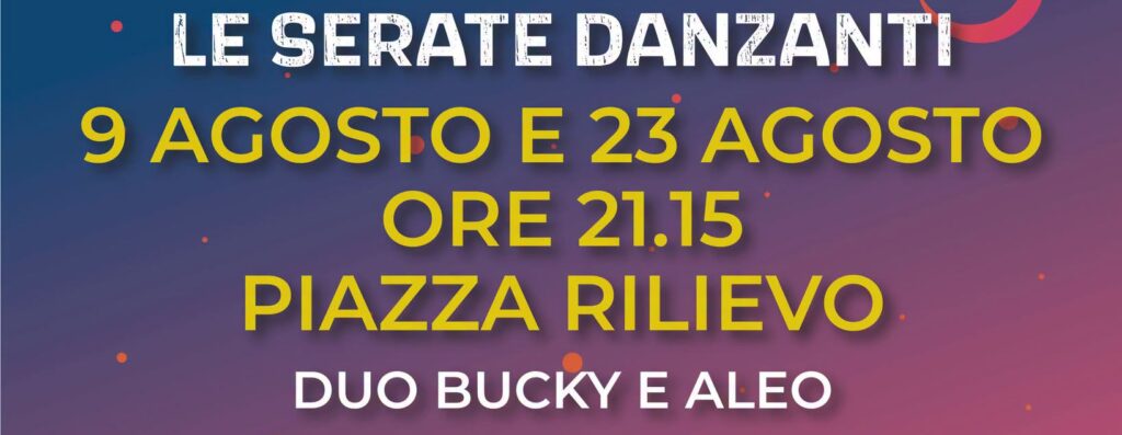 Le serate danzanti – Duo Bucky e Aleo